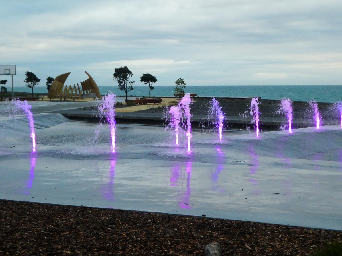 ホテル Sea Breeze ネーピア エクステリア 写真